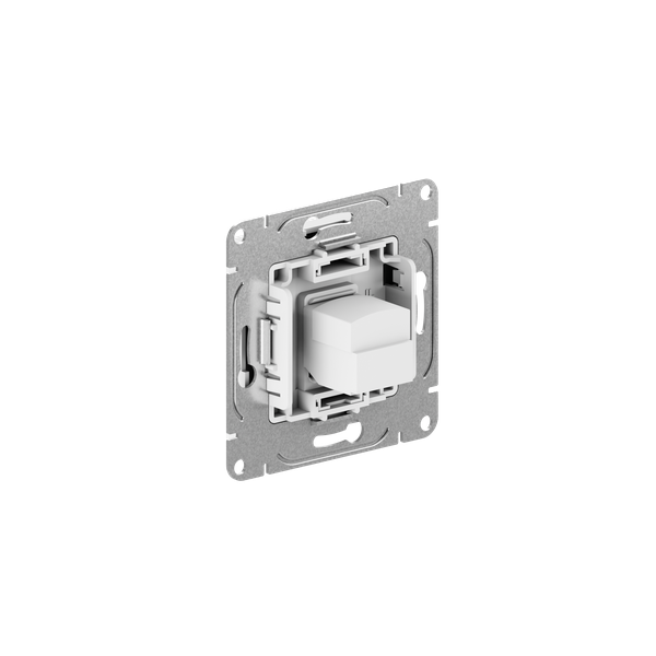 Розетка компьютерная СП Эпика RJ45 кат.5 механизм бел. EKF UP1-SOW-RJ45-5