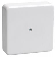 Коробка распаячная ОП 75х75х20 IP40 КМ41212-01 (6 клем. 6кв.мм) бел. IEK UKO10-075-075-020-K01