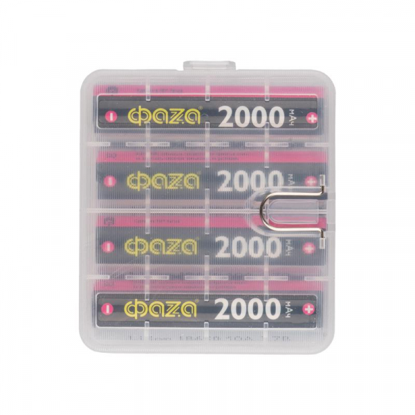 Аккумулятор 18650 3.7В Li-Ion 2000мА.ч без платы защиты PB-4 (уп.4шт) ФАZА 5060319